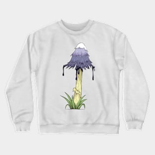 Inkcap mushroom shaggy mane Crewneck Sweatshirt